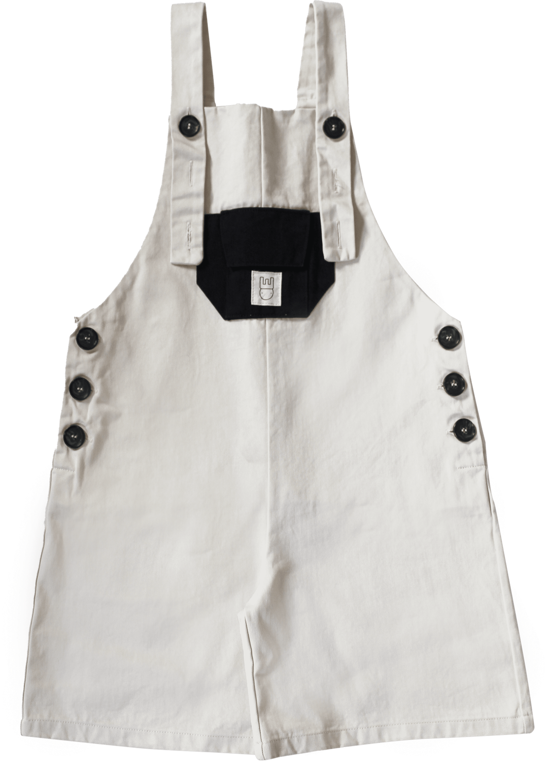 Street Latzhose Kurz, Size: 8-9Y