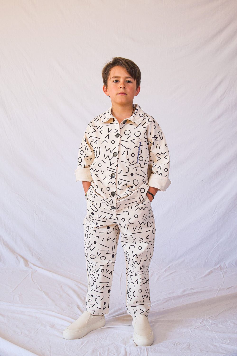 Printed Trick Hose, Size: 4-5Y