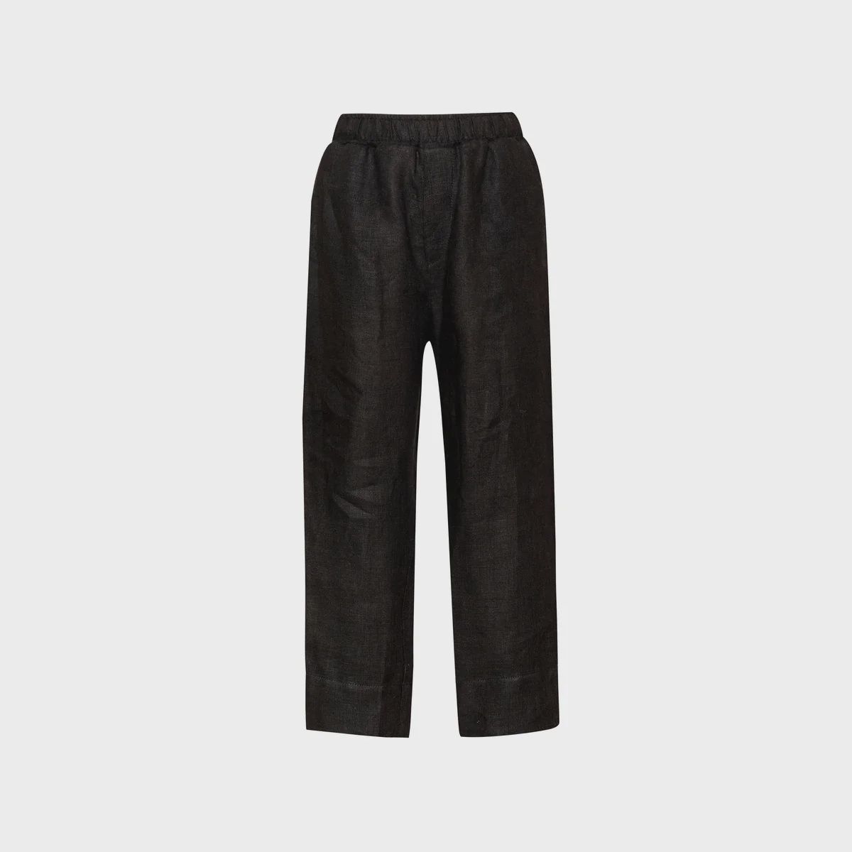 Leinenhosen Afternoon, Schwarz, Size: 8Y