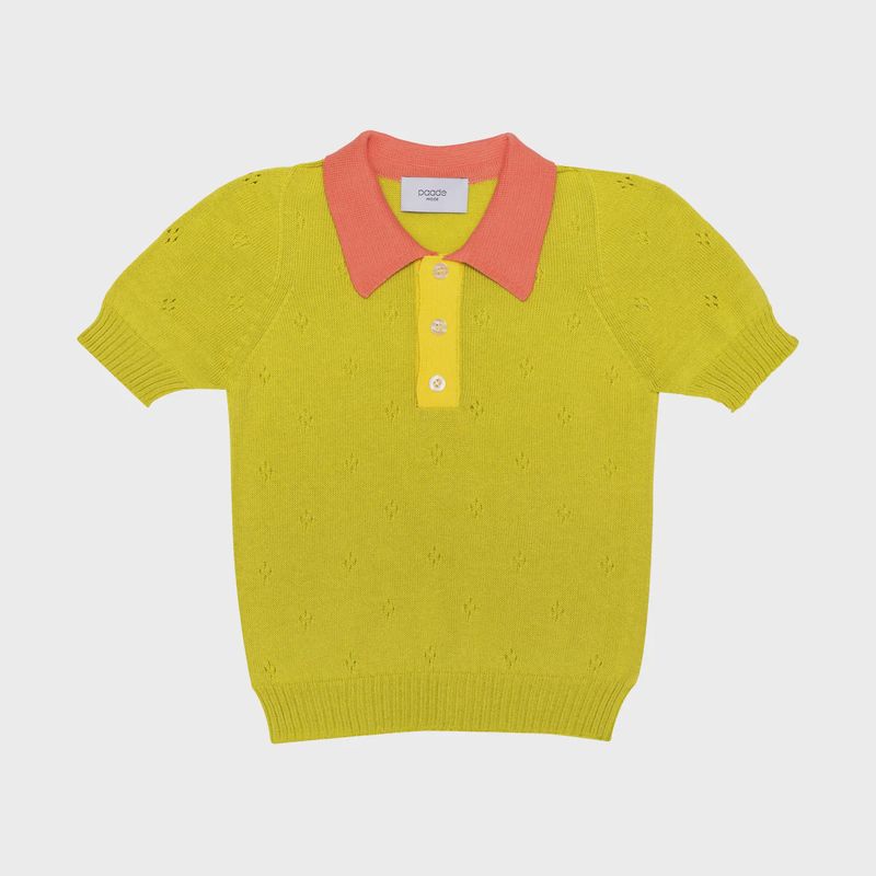 Polo Shirt Lemonade,  Lime Green