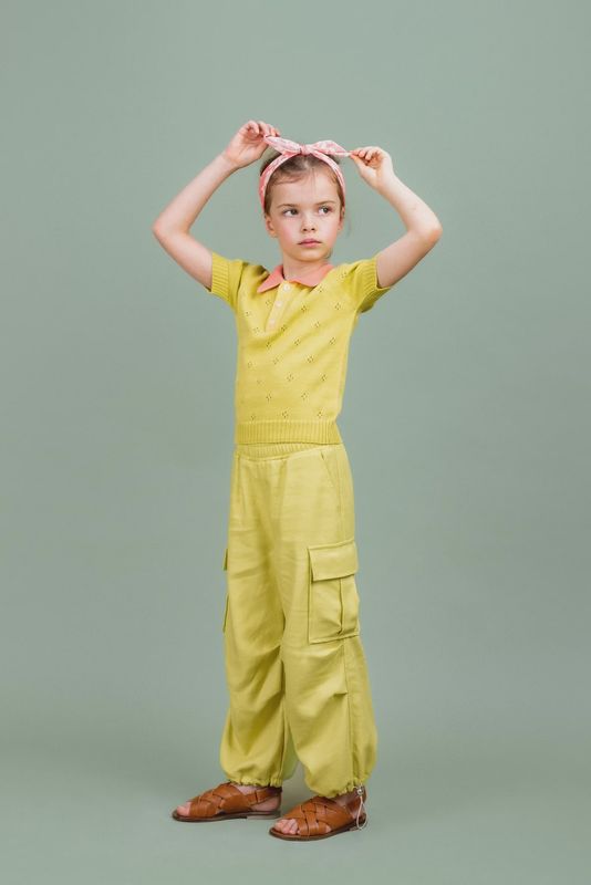Polo Shirt Lemonade,  Lime Green