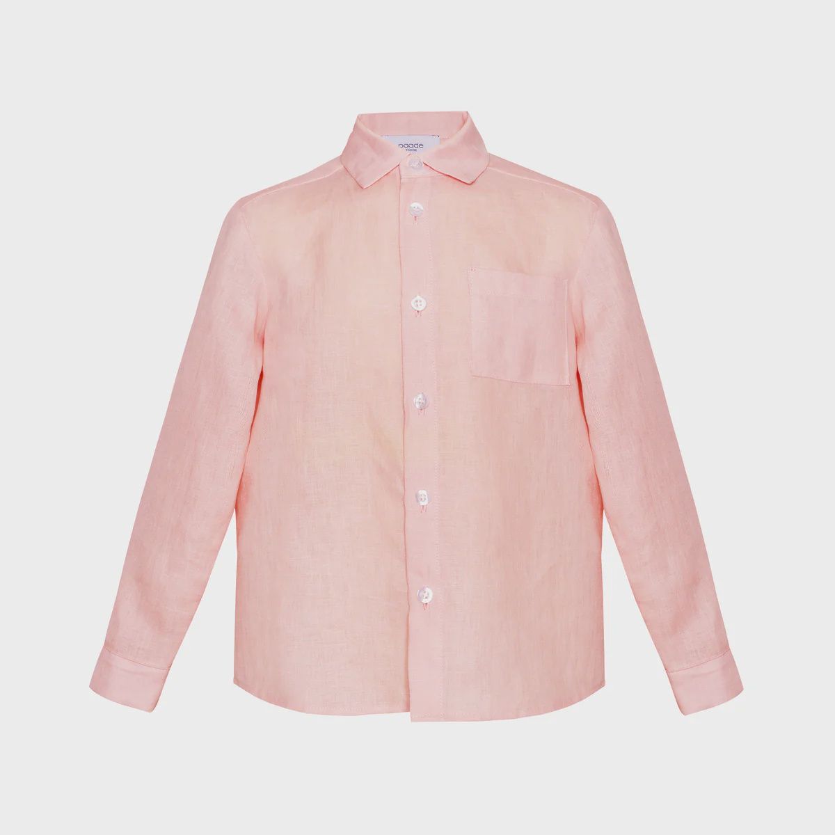 Leinenhemd Afternoon - Pink, Size: 8Y