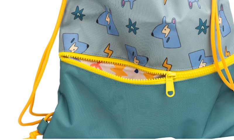Kordelzugtasche Funky Dogs