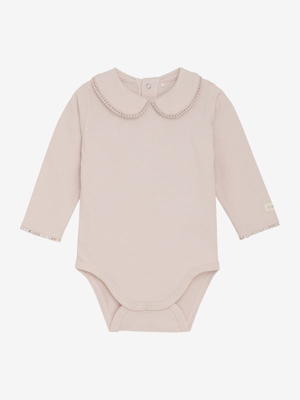 Body LS mit Kragen Hushed Violet