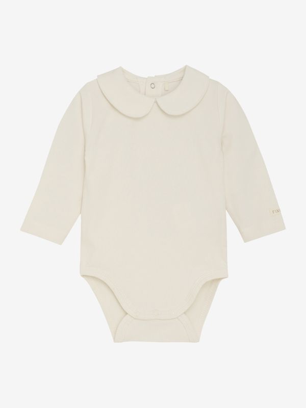 Body LS mit Kragen Eggnog