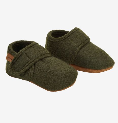 Hausschuhe aus Wolle Wald, Size: 25\26
