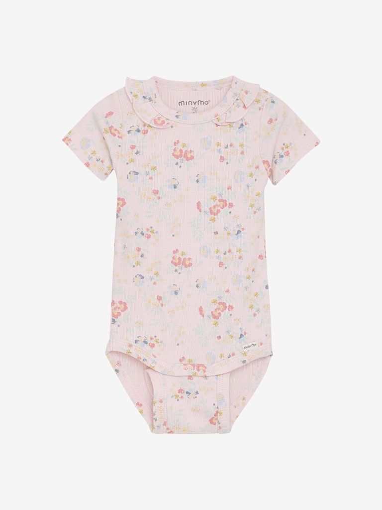 Body SS Blumen, Size: 56