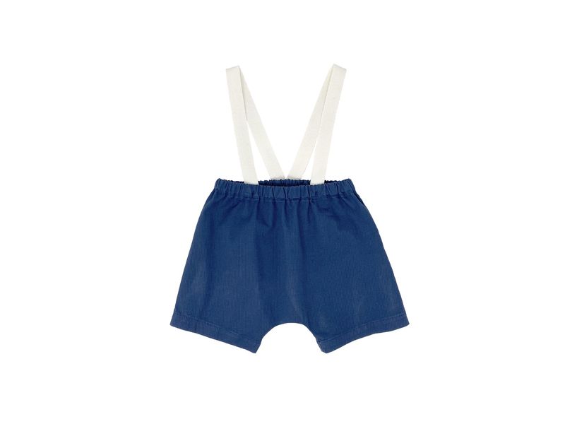 Shorts mit Trägern Indigo