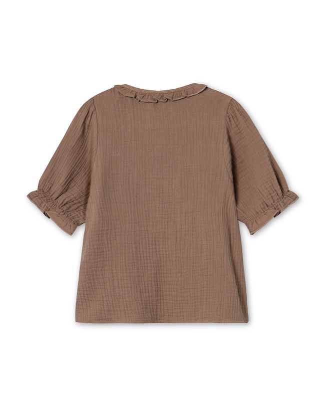Blooming SS Blouse Pine Bark