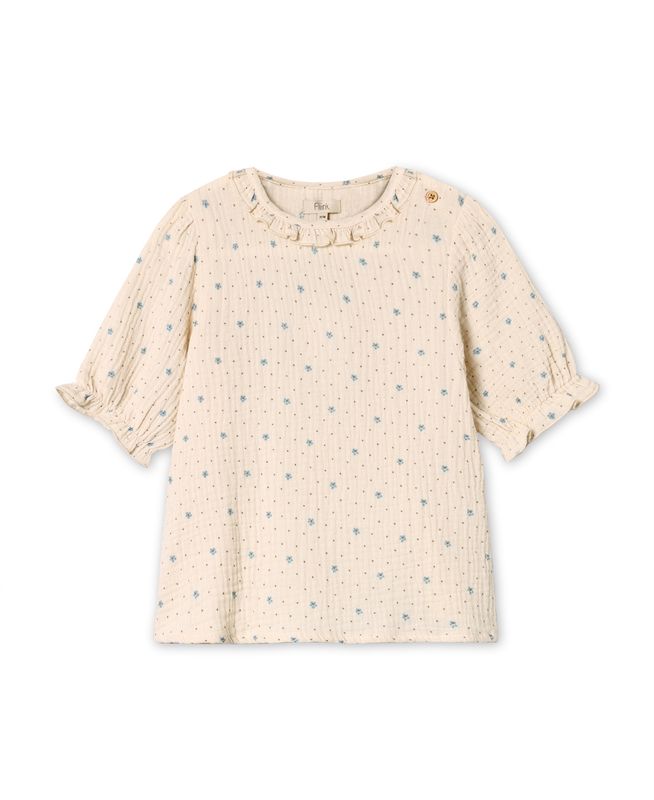 Blooming SS Blouse Sandshell