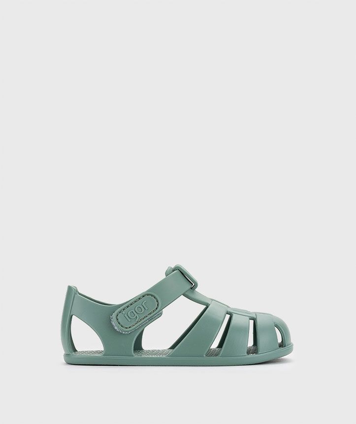 Nemo Solid Verde Sandalen, Size: 22