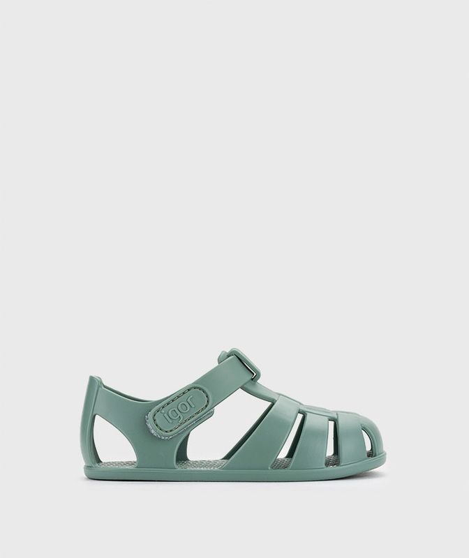 Nemo Solid Verde Sandalen