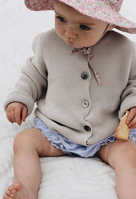 Kuro Cardigan Baby - Cloud