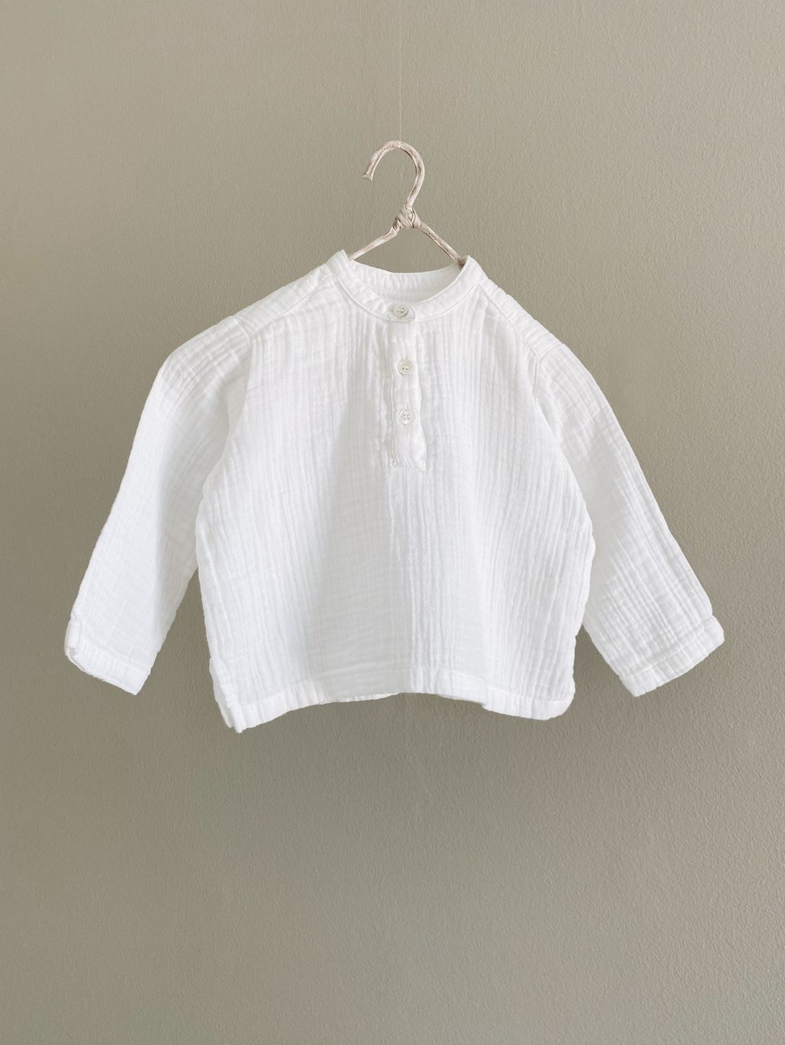 Carlo Shirt - Naturalwhite, Size: 03Y