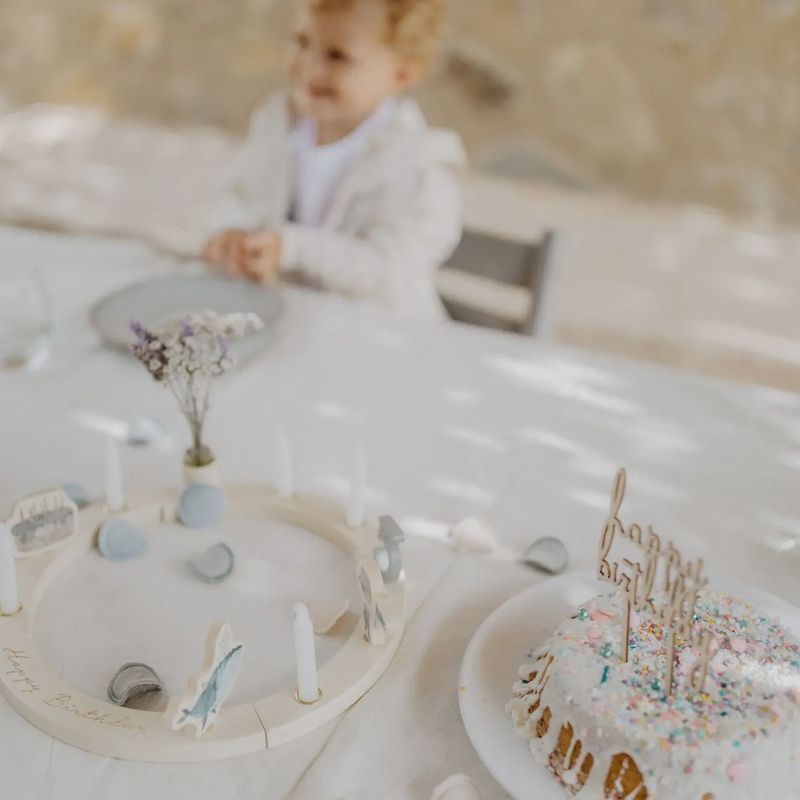 Zusatz Set Geburtstagskranz 'blue'