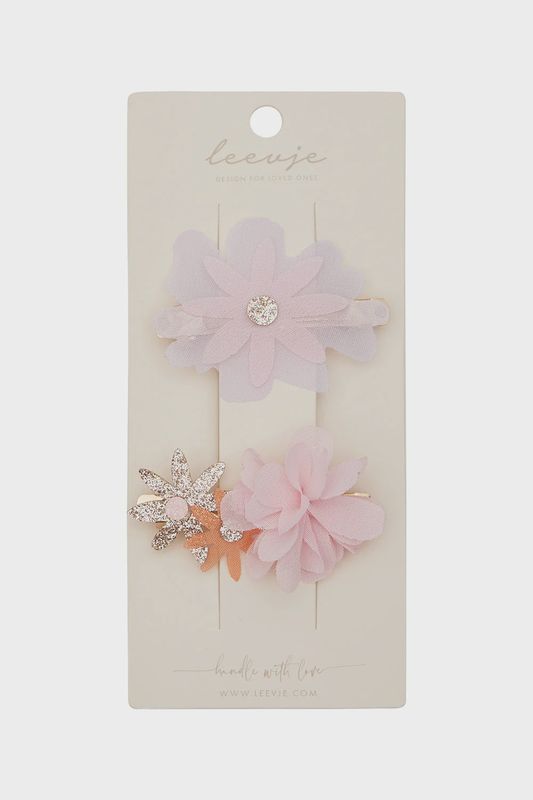 Haarspangen &#39;french hairclips flower power&#39;