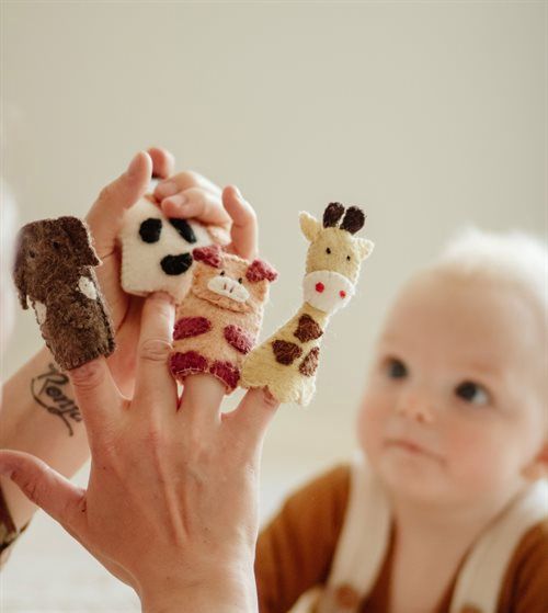 Fingerpuppen, 6 Stück