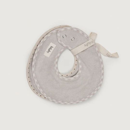 Bibi Lätzchen 2er-Pack Brown Dot