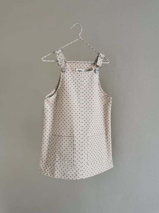 Pipi Kleid Brown Dot, Size: 2Y