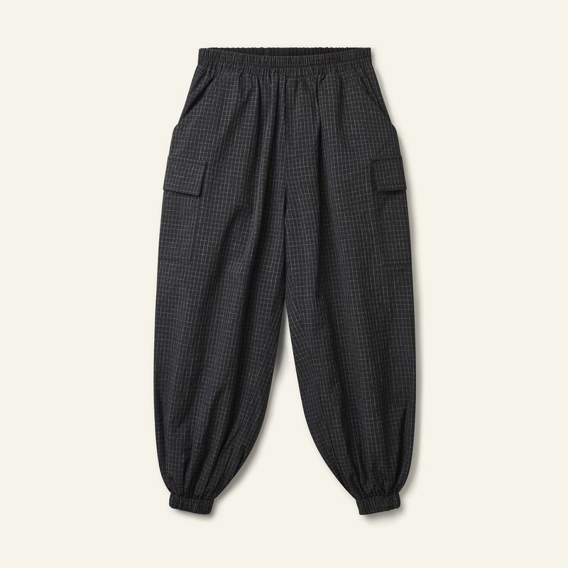 Loco Pant - Charcoal Grid