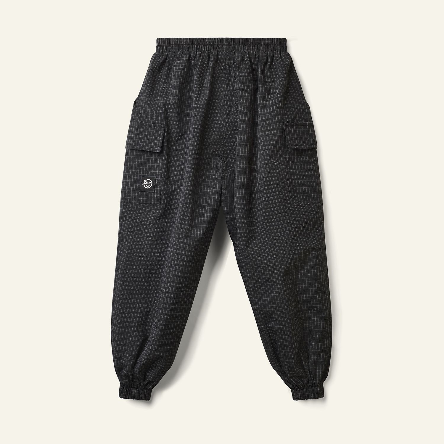 Loco Pant - Charcoal Grid, Size: 8y