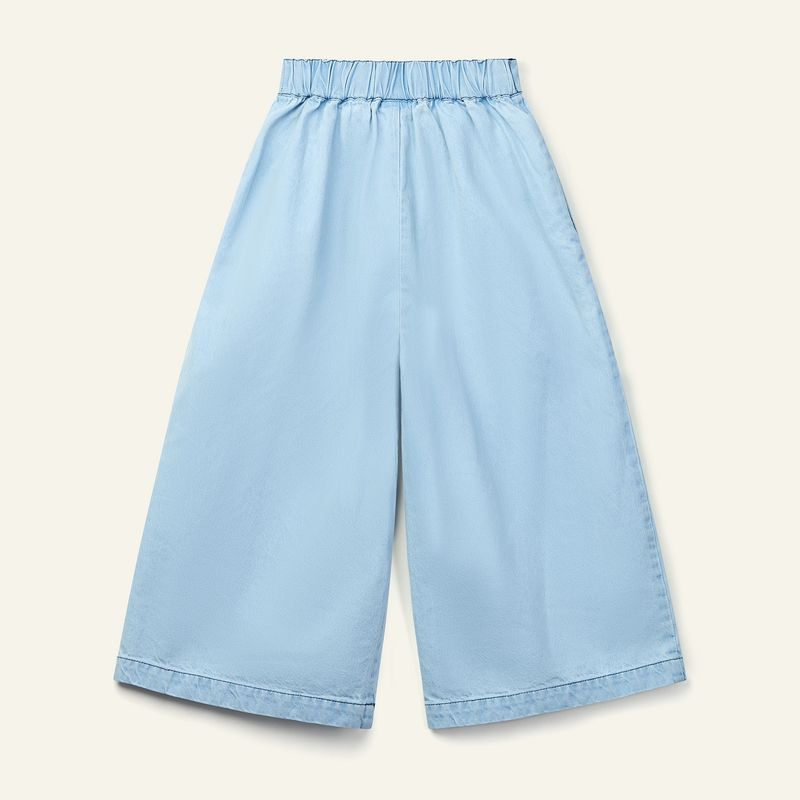 Annka Culotte Denim - Pale Bleached Wash