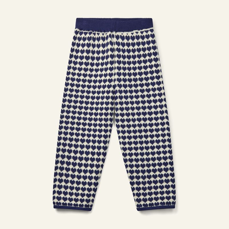 Piano Vela Pant - Navy Mini Heart