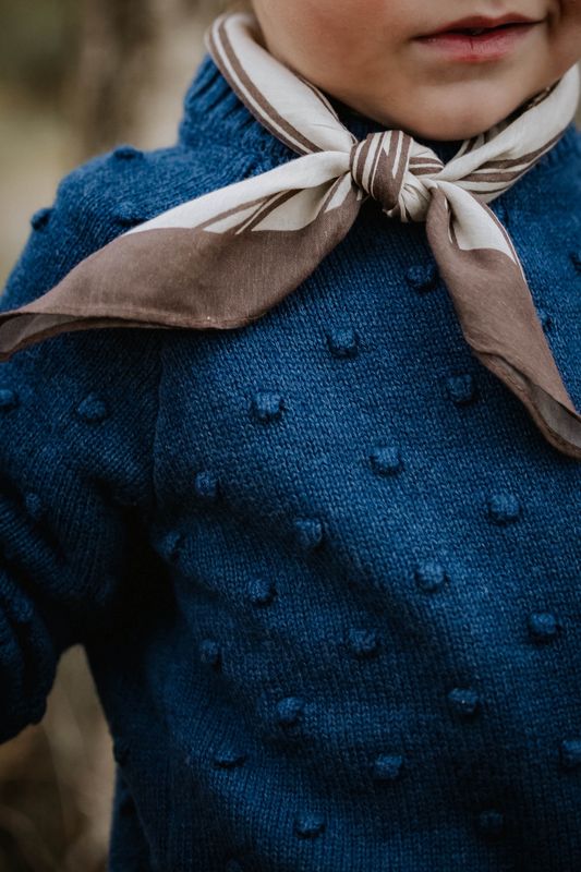 Bon Dot Pullover Insignia Blue