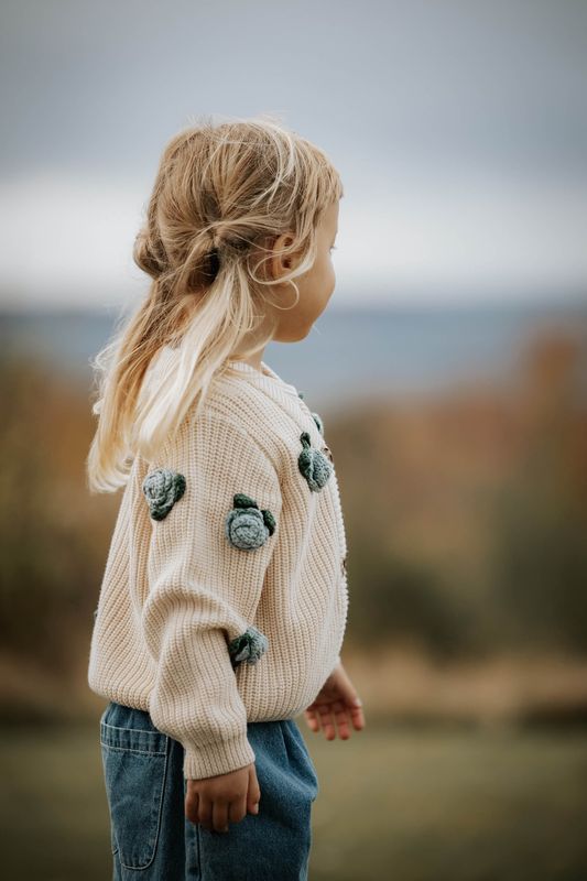 Cool Flower Cardigan