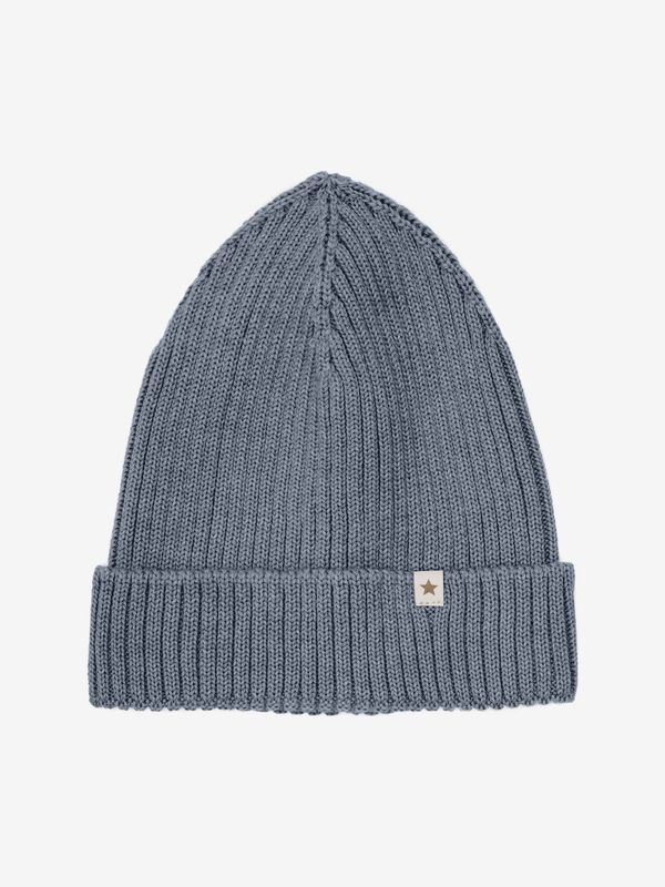 Beanie aus Wollstrick mit Dino-Motiv