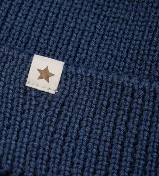 Beanie aus Wollstrick mit Dino-Motiv, Color: Overture, Size: 50\12-24M