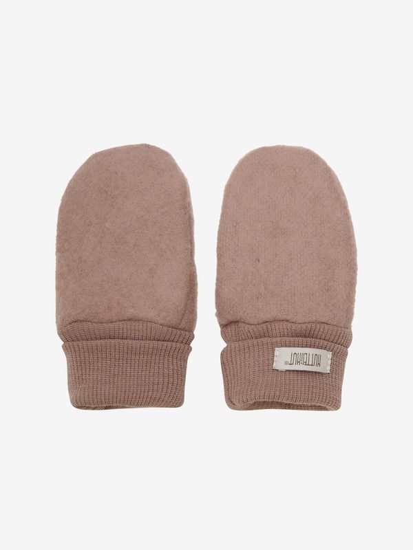 Fäustlinge aus Wolle und Fleece, 2-lagig