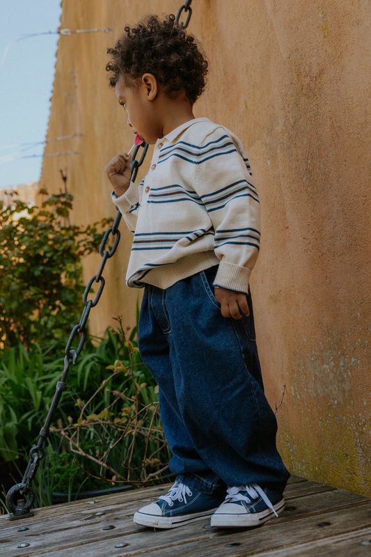 Don Denim Jeans Dark Blue