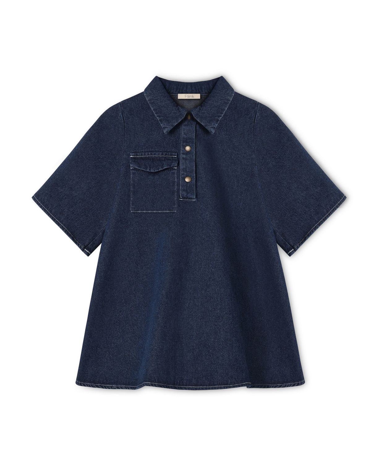 Don Denim SS Kleid, Size: 4Y/104