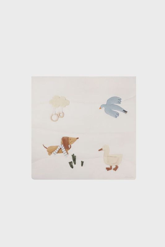 Aktivitätsdecke &#39;Dog&#39; in light blue