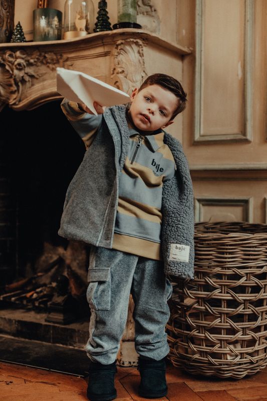 Wez Rib-Cargohose Green Vintage