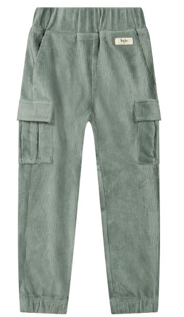 Wez Rib-Cargohose Green Vintage, Size: 74/80