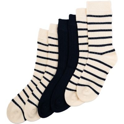 MiniPop® Noos Bamboo Socken 3er Set, Color: Navy, Size: 19/22