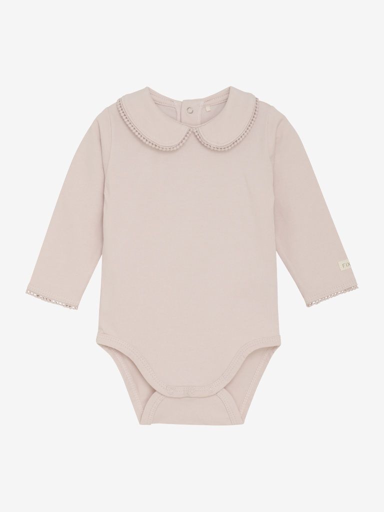 Body LS mit Kragen Hushed Violet, Size: 62