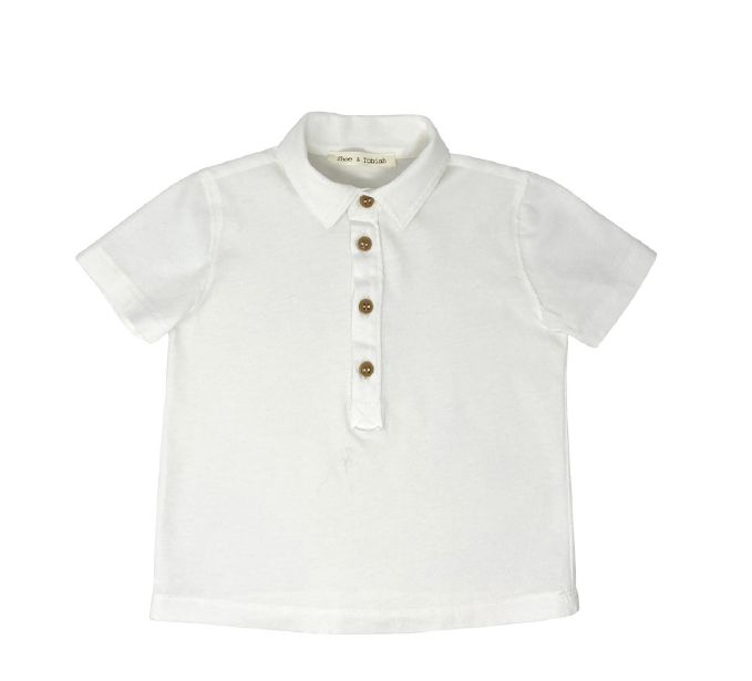 Polo Shirt Offwhite, Size: 5Y