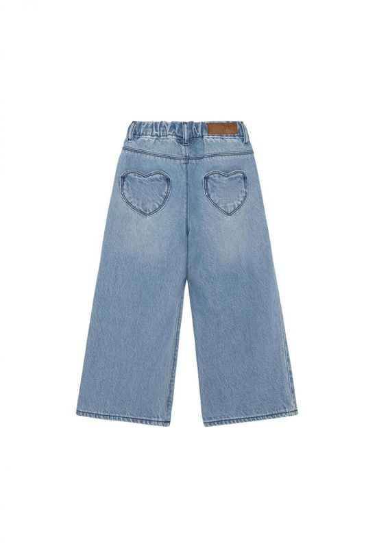 Jeans Wide Leg Fit Lang