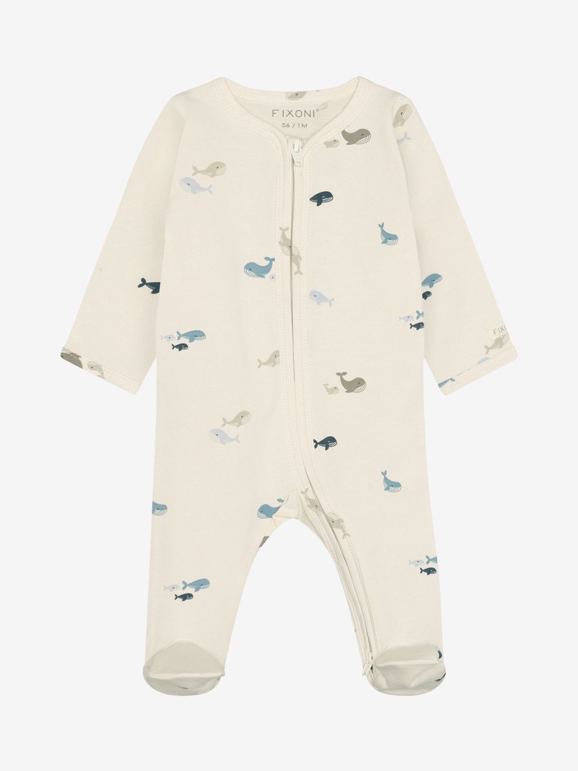 Strampler mit Füssen - Arctic Ice, Size: 56