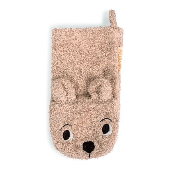 Waschhandschu Baby Bär