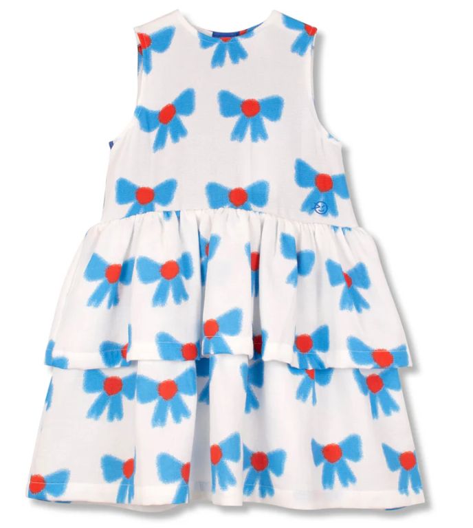 Fancy Bow Kleid, Size: 4Y