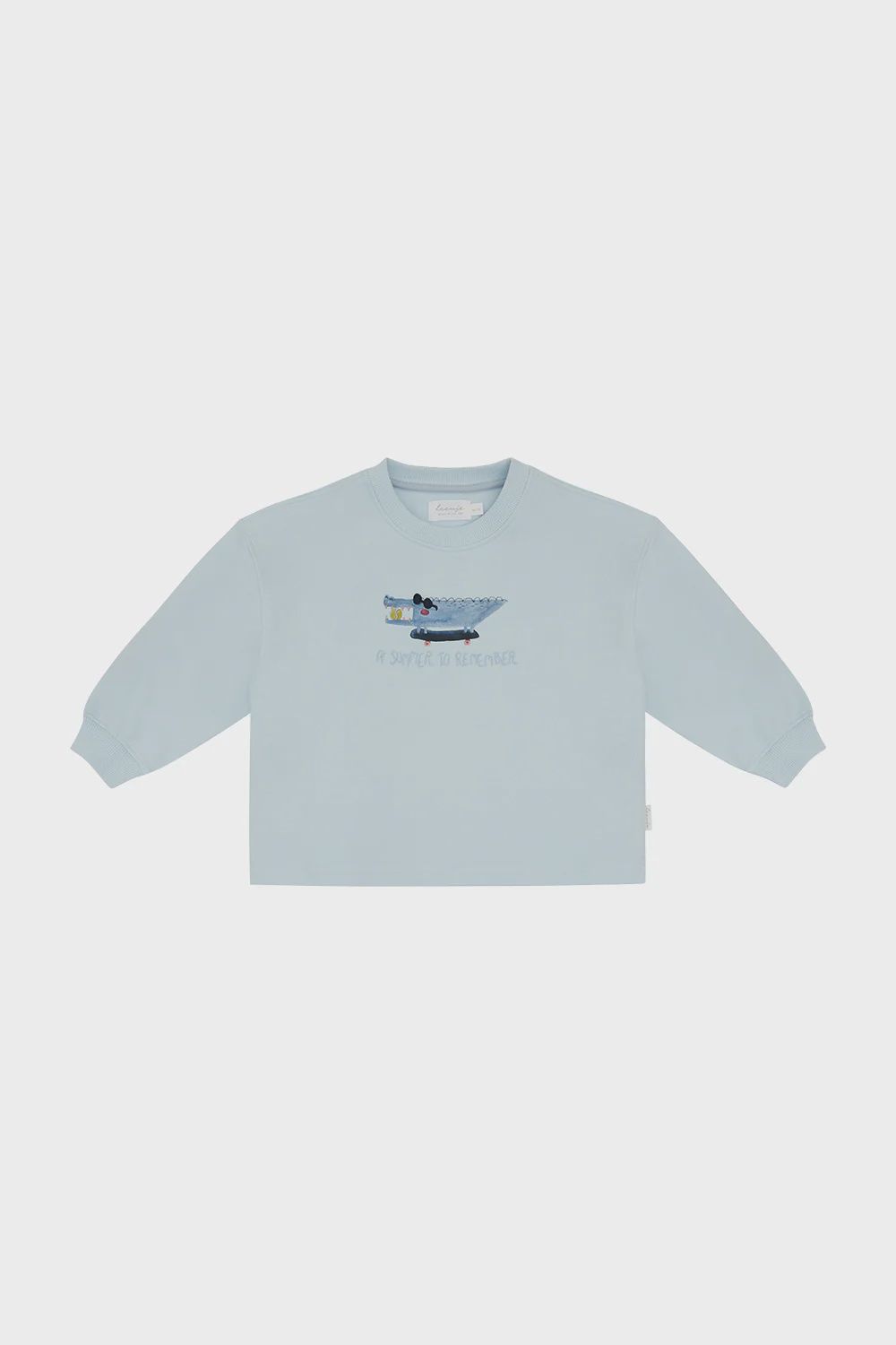 Oversized Sweatshirt Crocodile, Size: 74/80