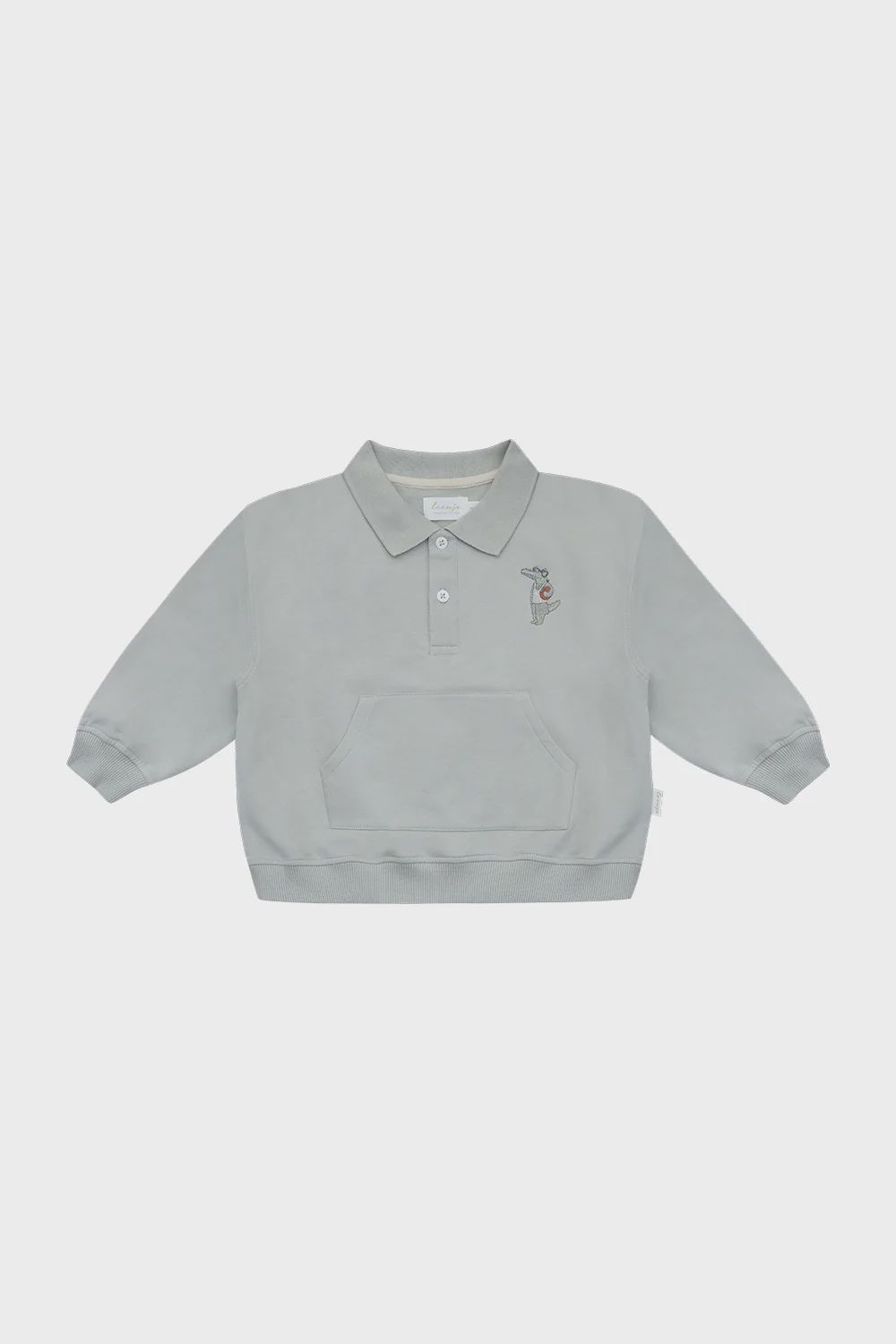 Oversized Polo Sweatshirt, Size: 74/80