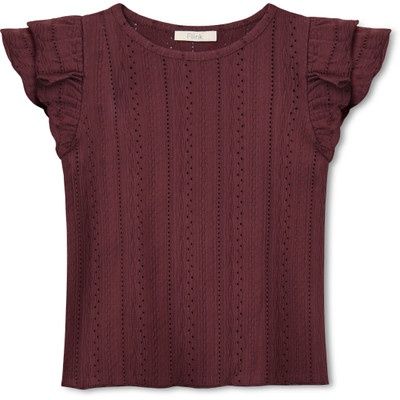 Gabby Bluse Burgundy, Size: 2Y/92