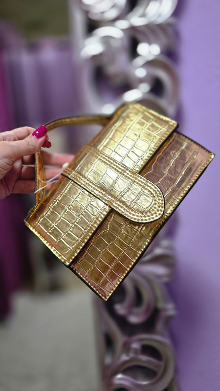 Bolso SERP dorado