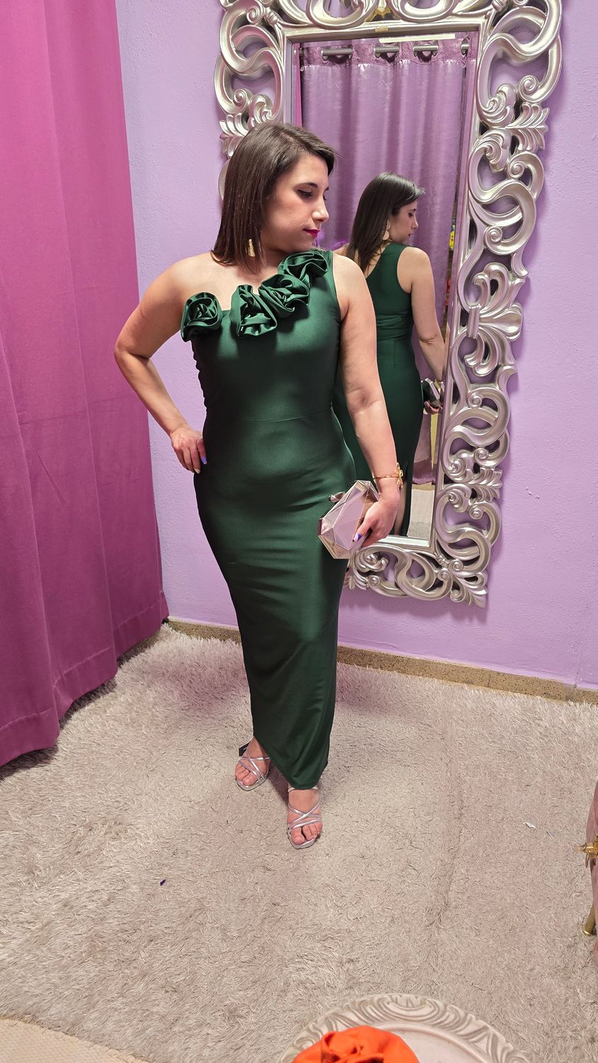 VESTIDO IRIS verde