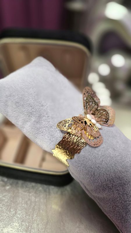 Pulsera  BUTERFLY dorada